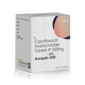 Ciprofloxacin Hydrochloride Tablets IP 500 mg