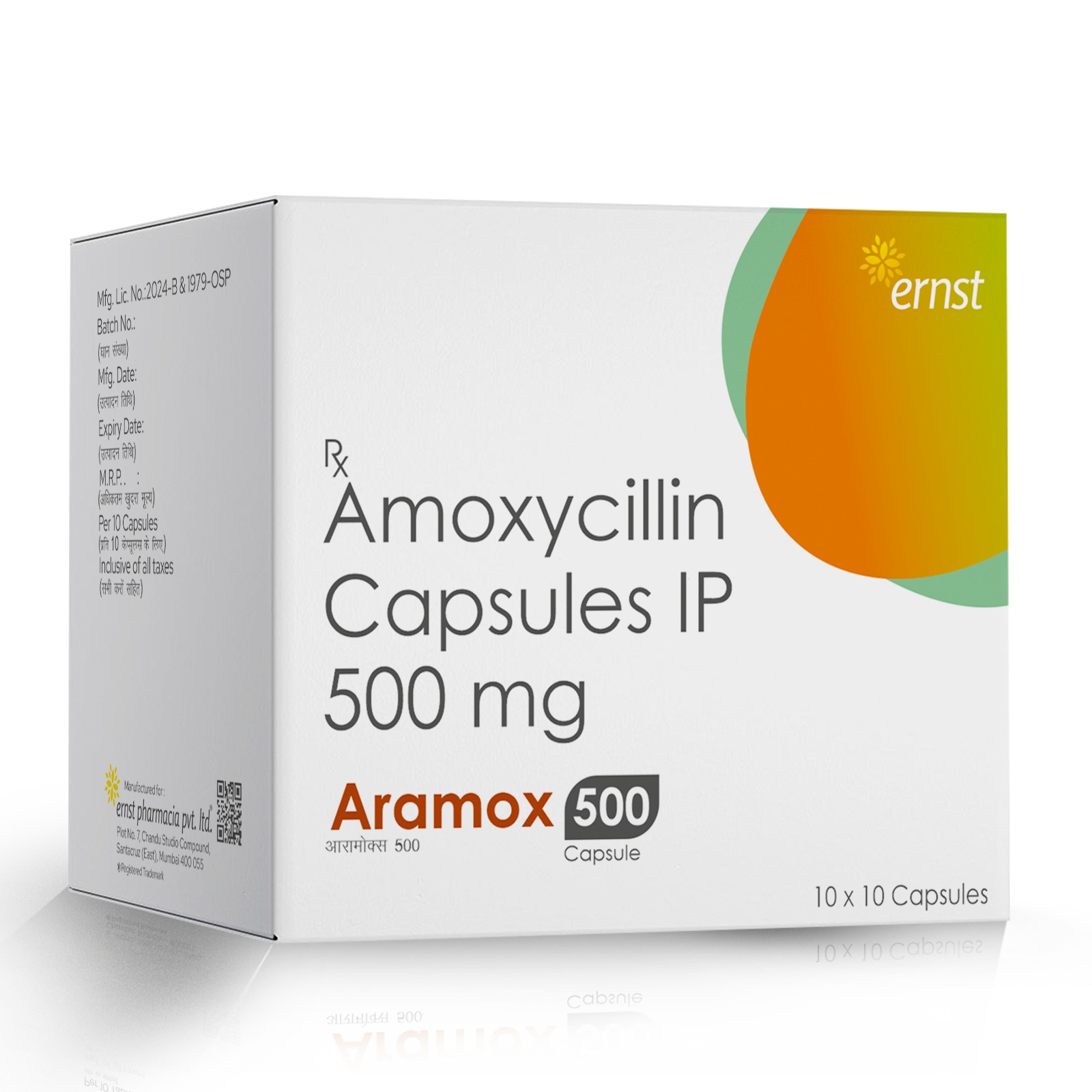 Amoxicillin 500mg Capsules –  ARAMOX  500 Capsules