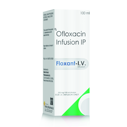 Ofloxacin Infusion IP 200 MG – FLOXANT  I.V. Infusion – 100ML