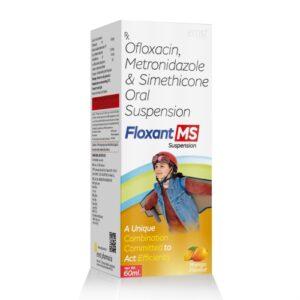 Ofloxacin Metronidazole & Simethicone Oral Suspension - Ernst Pharmacia