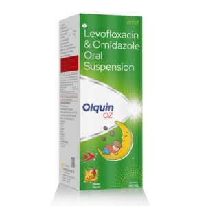 Levofloxacin & Ornidazole Oral Suspension - Ernst Pharmacia