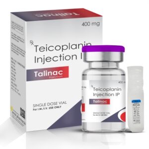 Teicoplanin Injection IP 400 MG