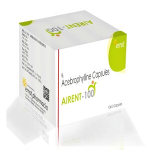 Acebrophylline Capsules 100 Mg - AIRENT 100