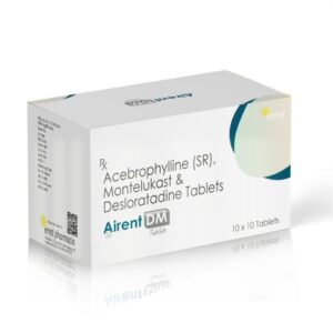 Acebrofylline (SR), Montelukast & Desloratadine Tablets