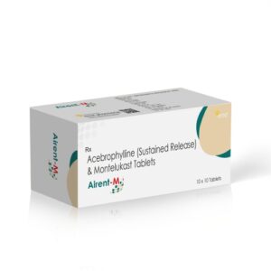 Acebrophylline Sustained Release & Montelukast Tablets - AIRENT M