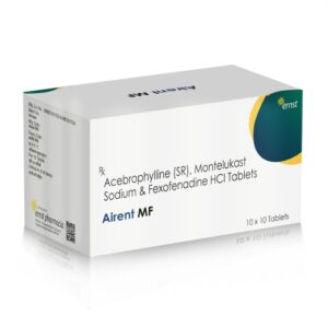 Acebrophylline SR, Montelukast Sodium & Fexofenadine Hydrochloride Tablets