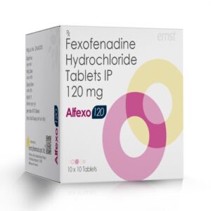 Fexofenadine Hydrochloride Tablets IP 120 Mg - ALFEXO 120 Tablet