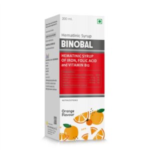 Hematinic Syrup Of Iron Folic Acid & Vitamin B12 - Ernst Pharmacia