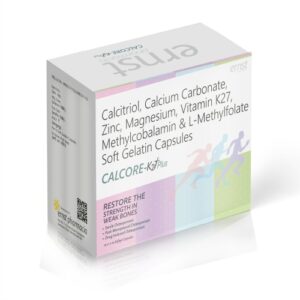 CALCITRIOL 0.25mcg. IP + CALCIUM CARBONATE 500mg. IP + ZINC 7.5mg. IP + MAGNESIU Soft Gelatin Capsule