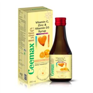 Vitamin C Zinc & Vitamin D3 Syrup