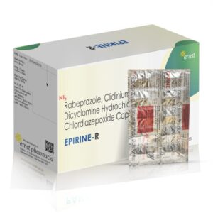Rabeprazole Clidinium Bromide Dicyclomine Hydrochloride & Chlordiazepoxide Capsules