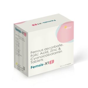 Ferrous Ascorbat Folic Acid Zinc & Cyanocobalamin Tablets