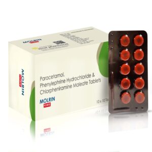 Paracetamol, Phenylephrine Hydrochloride & Chlorpheniramine Maleate Tablets