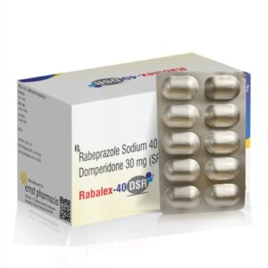 Rabeprazole Sodium 40 MG (EC) + Domperidone 30 MG (SR) Capsules