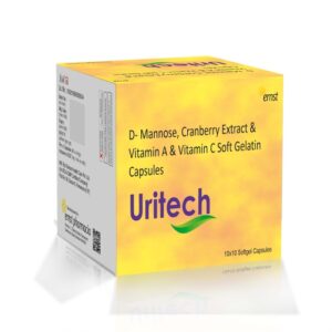 D-Mannose Cranberry Extract & Vitamin A & C Soft Gelatin Capsules