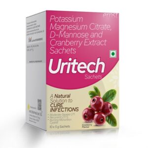 Potassium Magnesium Citrate D-Mannose & Cranberry Extract Sachets