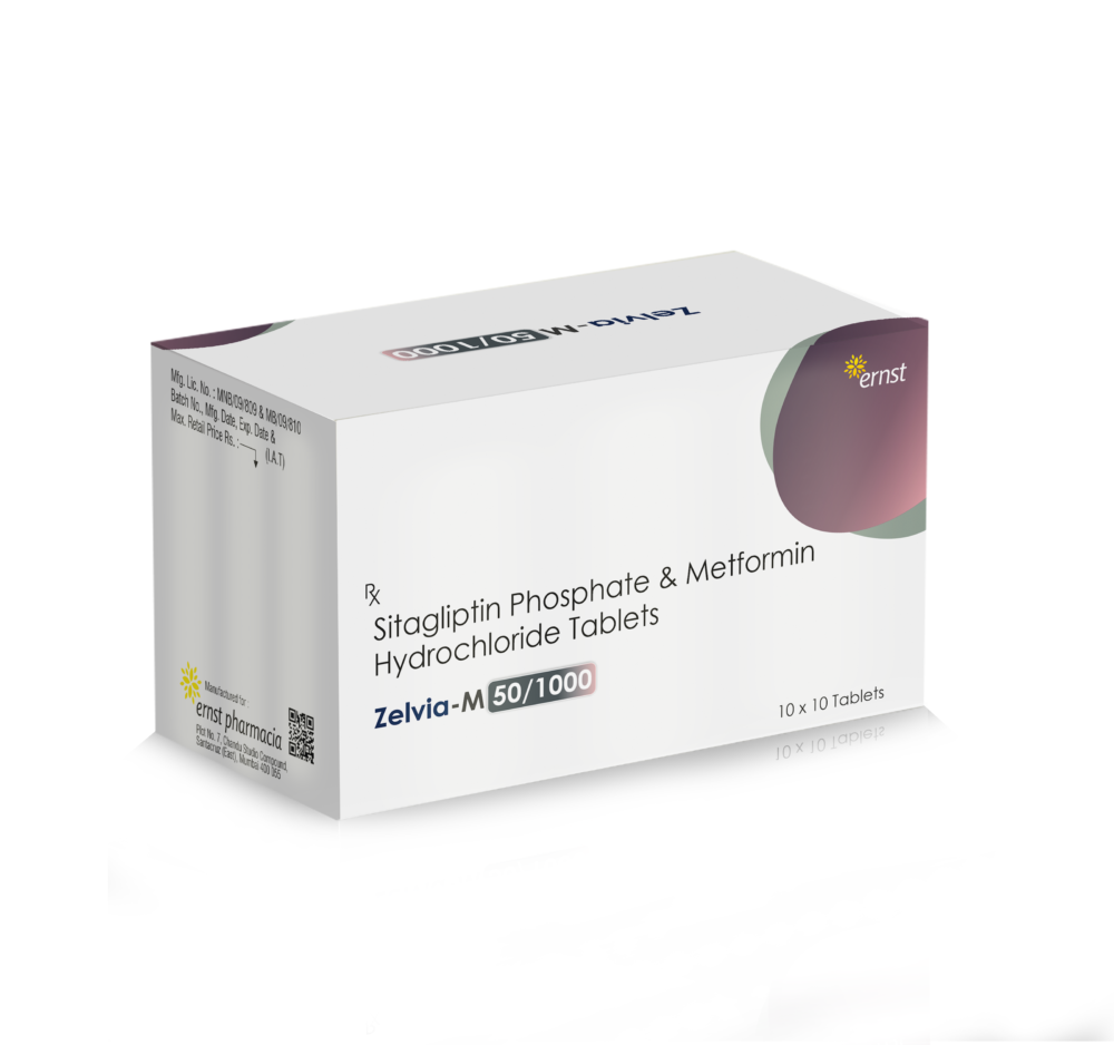 Sitagliptin Phosphate & Metformin Hydrochloride Tablets