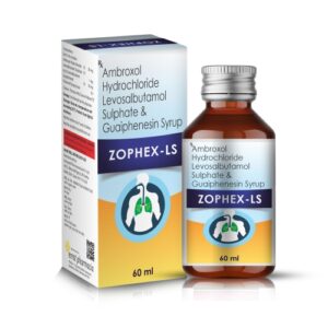Ambroxol Hydrochloride 30 MG, Guaiphenesin IP 50 MG, Levosalbutamol 1 MG Syrup