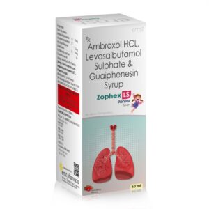 Ambroxol Hydrochloride, Levosalbutamol Sulphate & Guaiphenesin Syrup