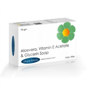 Alovera Vitamin E Acetate & Glycerin Soap