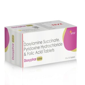 Doxylamine Succinate Pyridoxine Hydrochloride & Folic Acid Tablets