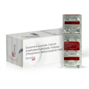 Doxylamine Succinate 20 MG + L-Methylfolate Calcium 1 MG + Pyridoxal 5-Phosphate 10 MG + Mecobalamin 1500 MG