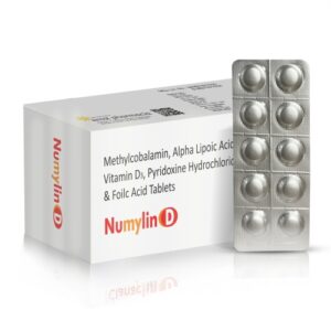 Methylcobalamin Alpha Lipoic Acid Vitamin D3 Pyridoxine HCL & Folic Acid Tablets