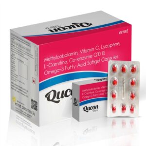 Methylcobalamin Vitamin C Lycopene L-Carnitine Co-enzyme Q10 Omega-3 Fatty Acid SoftGel Capsules