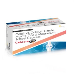 Calcitriol Calcium Citrate Malate Zinc & Magnesium Softgel Capsules