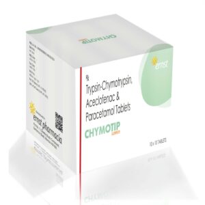 Trypsin Chymotrypsin Aceclofenac Paracetamol Tablets