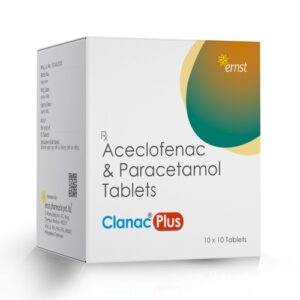 Aceclofenac 100 MG & Paracetamol 325 Mg Tablets
