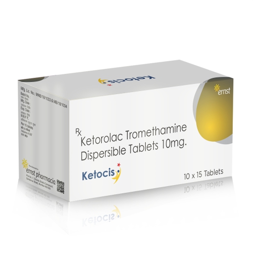 Ketorolac Tromethamine Dispersible Tablets 10 MG – KETOCIS Tablets