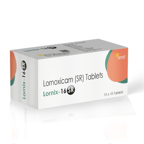 Lornoxicam Sustained Release Tablets 16 MG – LORNIX 16 SR Tablets