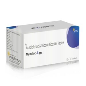 Thiocolchicoside 8MG & Aceclofenac 100MG Tablets