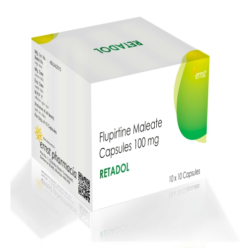Flupirtine Maleate Capsules 100MG – RETADOL Capsules