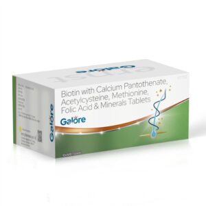 Biotin With Calcium Pantothenate Acetylcysteine Methionine Folic Acid & Mineral Tablets