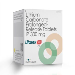 Lithium Carbonate Prolonged Release Tablets IP 300 MG
