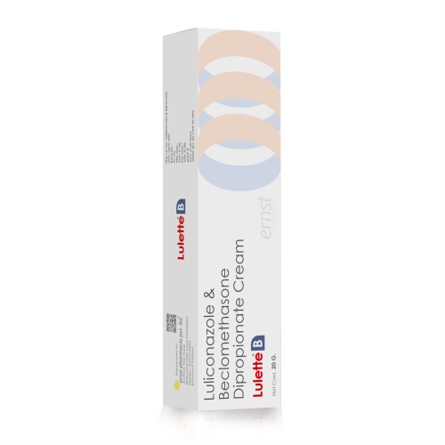 Luliconazole & Beclomethasone Dipropionate IP Cream – LULETTE B Cream