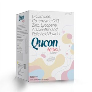 L-Carnitine L-tartrate Co-enzyme Q10 Zinc Lycopene Astaxanthin & Folic Acid Sachets - Ernst Pharmacia