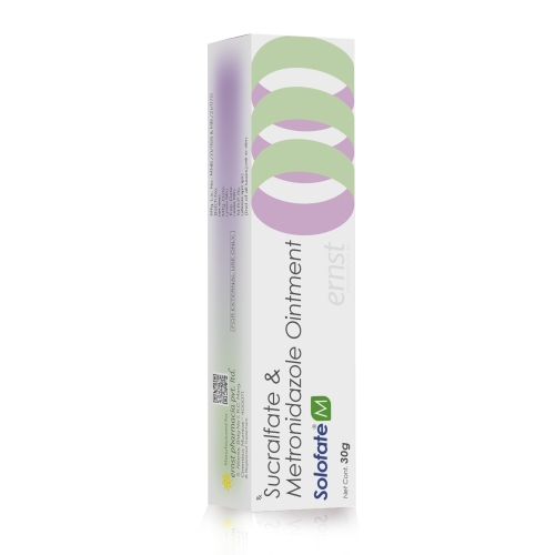 Sucralfate & Metronidazole Ointment – SOLOFATE M Ointment