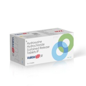 Hydroxyzine Hydrochloride Sustained Release Tablets 25Mg