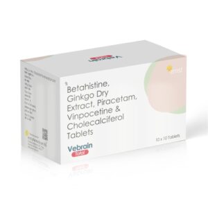 Betahistine Ginkgo Dry Extract Piracetam Vinpocetine & Cholecalciferol Tablets