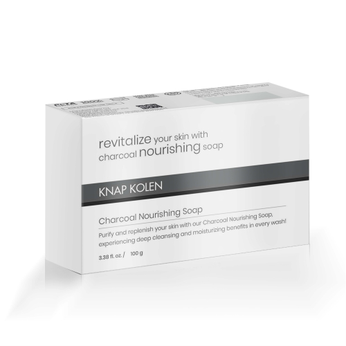 CHARCOAL NOURISHING SOAP – KNAP Kolen SOAP