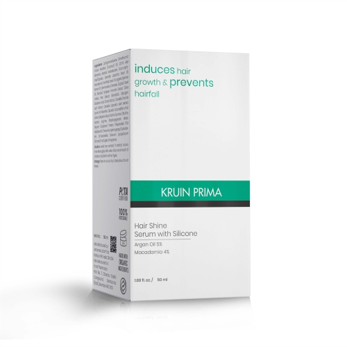 Argan Oil & Macadamia Hair Shine Silicon Serum – KRUIN PRIMA Serum