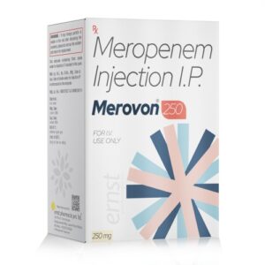 Meropenem Injection IP 250 Mg - Ernst Pharmacia