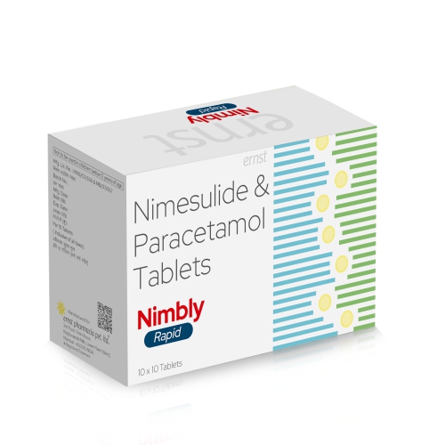 Nimesulide & Paracetamol Tablets – NIMBLY RAPID Tablets