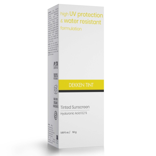 Hyaluronic Acid Aqua Tinted Sunscreen SPF 50 – DEKKEN TINT Sunscreen