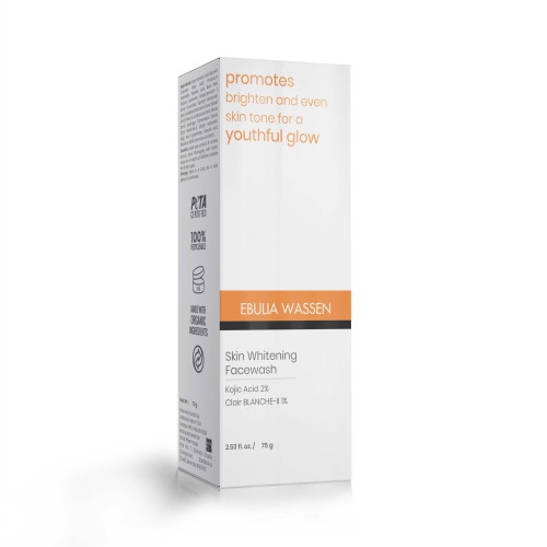Clair Blanche-II & Kojic Acid Skin Whitening Face Wash – EBULIA WASSEN Face Wash