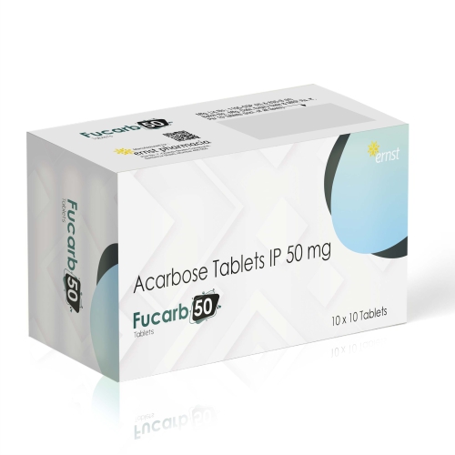 Acarbose Tablets IP 50 MG – FUCARB 50 Tablets
