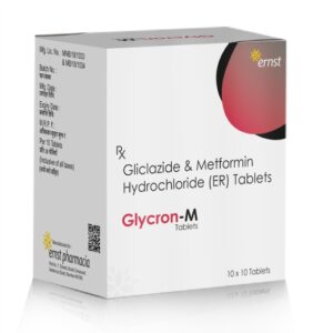 Gliclazide 80Mg & Metformin 500Mg Hydrochloride ER Tablets - Ernst Pharmacia